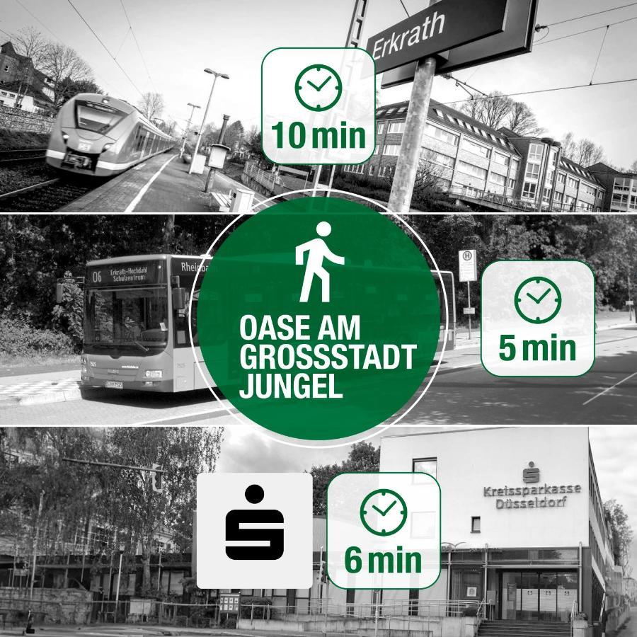 Oase Am Grossstadt Jungel Erkrath Dış mekan fotoğraf