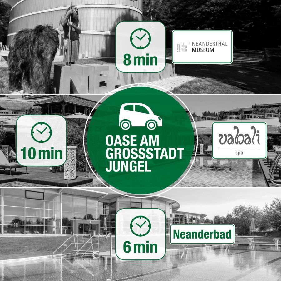 Oase Am Grossstadt Jungel Erkrath Dış mekan fotoğraf